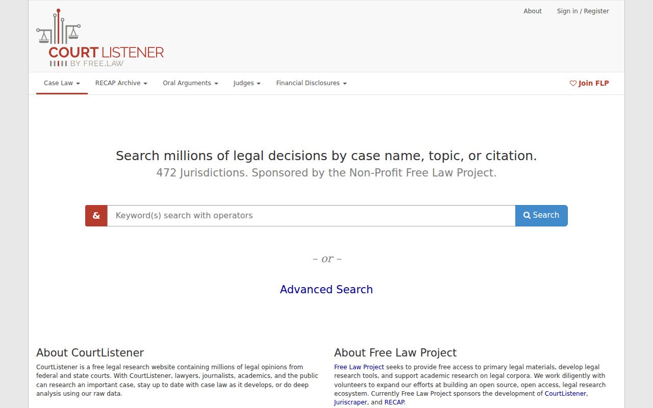 Delta County court records CourtListener federal research alternative